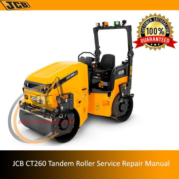 Service repair manual for JCB CT260 Tandem Roller