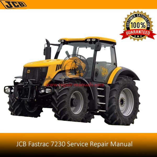 Comprehensive Service Repair Manual for JCB Fastrac 7230