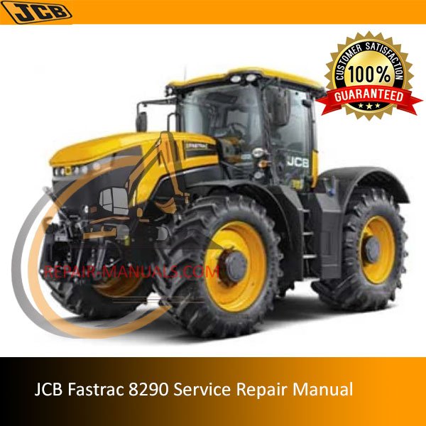Service repair manual for JCB Fastrac 8290