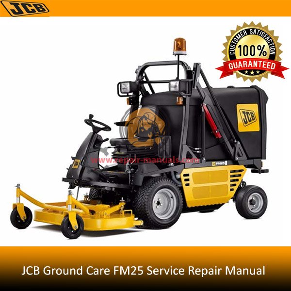 JCB Ground Care FM25 Service Repair Manual cover