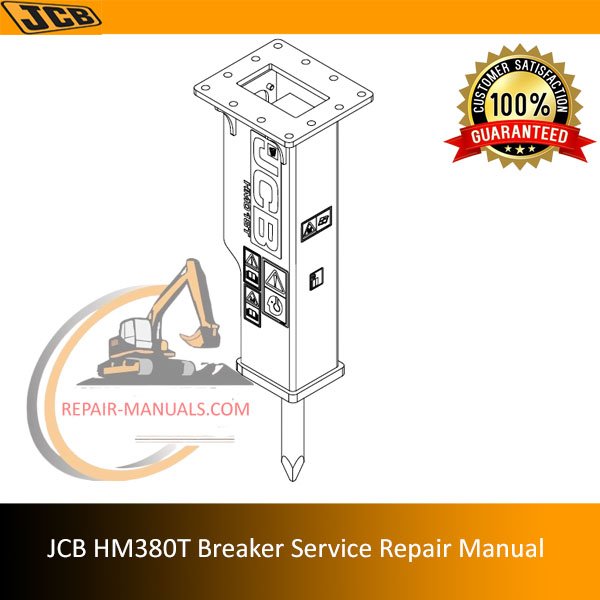 Comprehensive service manual for JCB HM380T hydraulic breaker