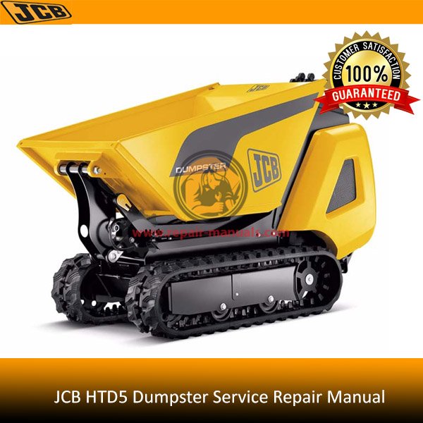 JCB HTD5 Dumpster Service Repair Manual