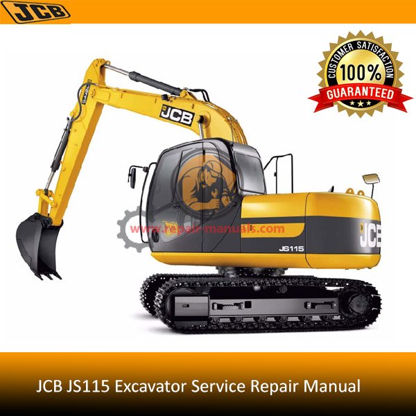 Service Repair Manual for JCB JS115 Excavator