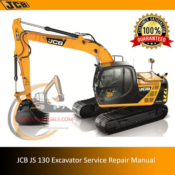 Service repair manual for JCB JS 130 excavator