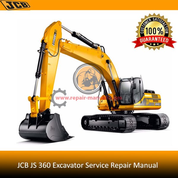 Service repair manual for JCB JS360 excavator
