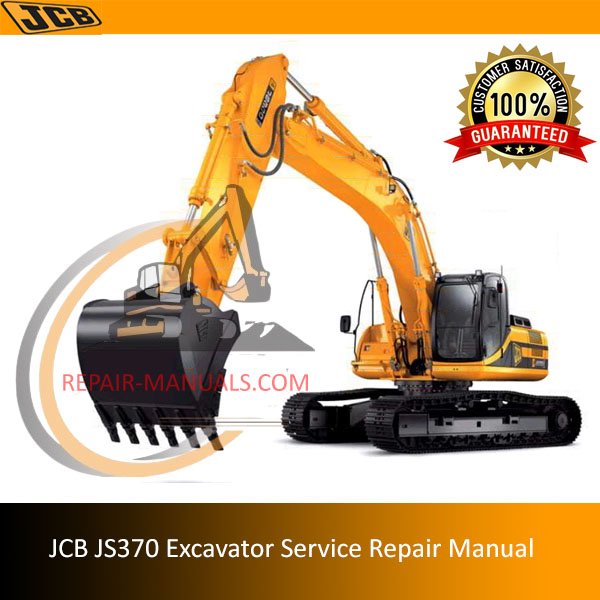 Service repair manual for JCB JS370 excavator