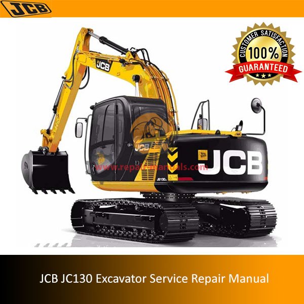 Service repair manual for JCB JS130 excavator