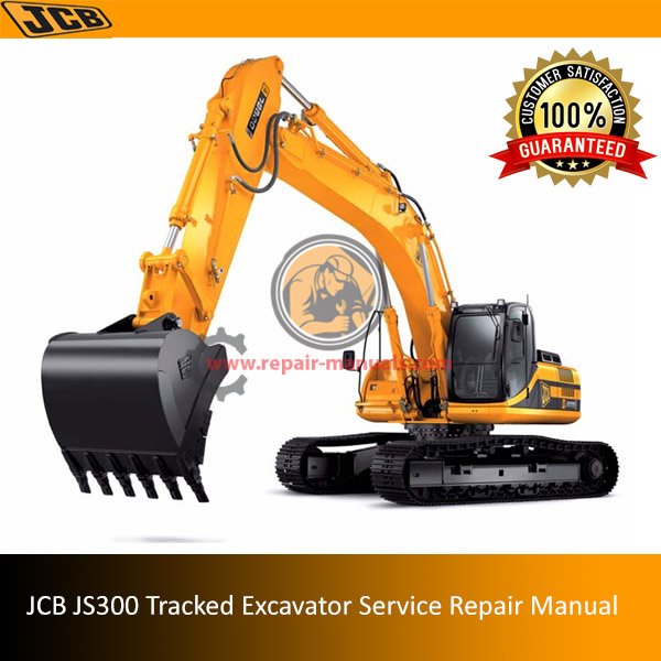 Service repair manual for JCB JS300 excavator