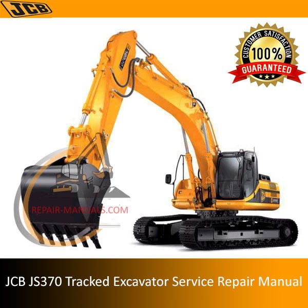 Detailed service and repair manual for the JCB JS370 tracked excavator