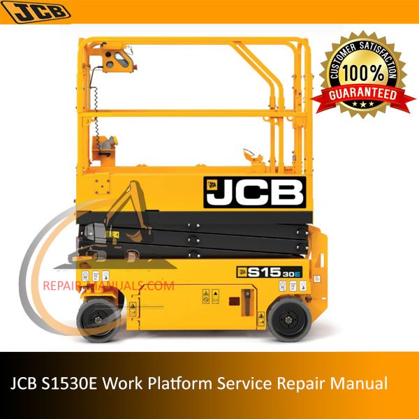 Service repair manual for JCB S1530E Work Platform