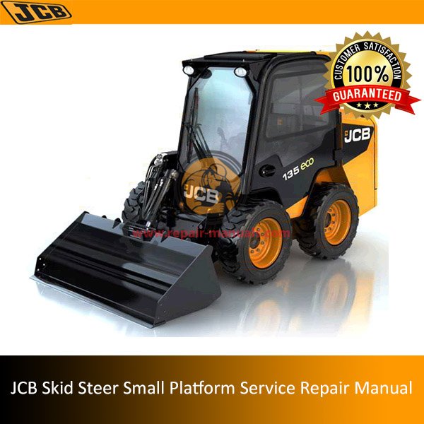 JCB Skid Steer Service Repair Manual cover