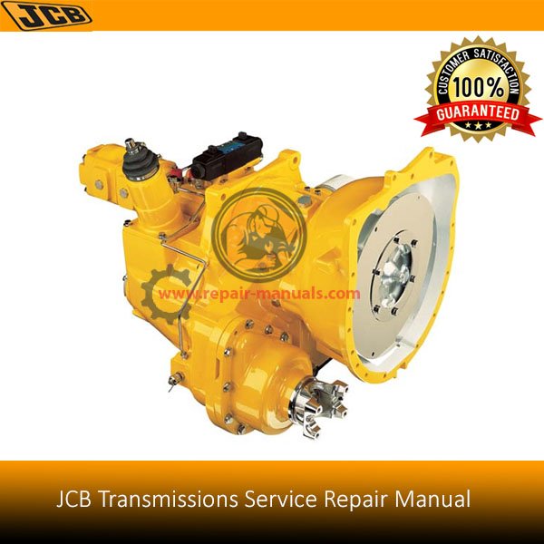 JCB Transmissions Service Repair Manual cover