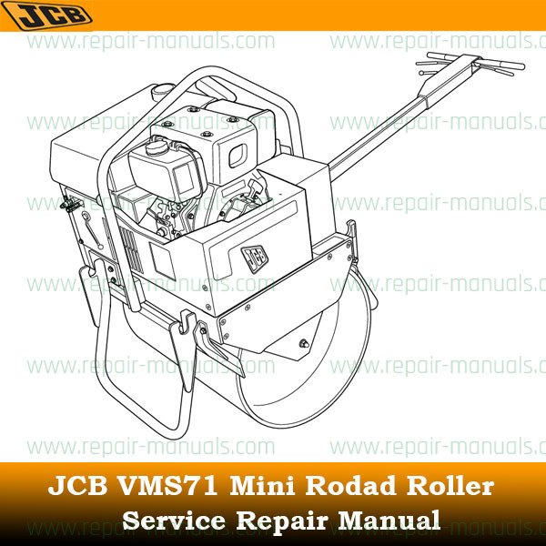 Service repair manual for JCB VMS71 roller