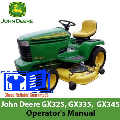 john deere operators manual