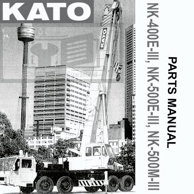 kato crane parts manual