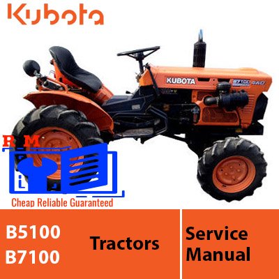 kubota b5100 service manual