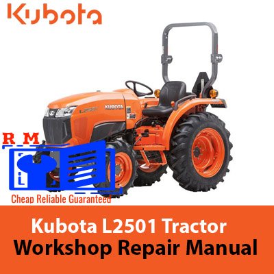 kubota l2501 workshop manual