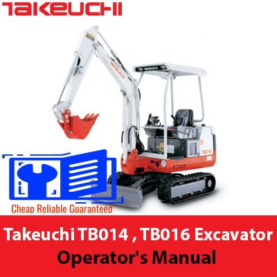 takeuchi tb014 parts manual