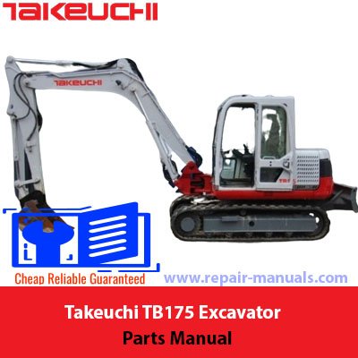 takeuchi tb175 parts manual