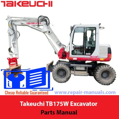 takeuchi tb175w parts manual
