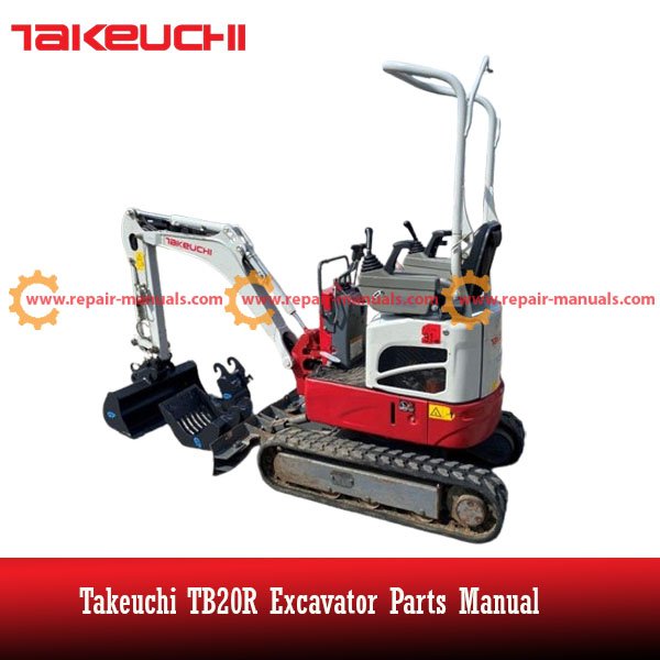 parts manual for the Takeuchi TB20R excavator
