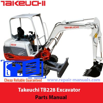 takeuchi tb228 parts manual