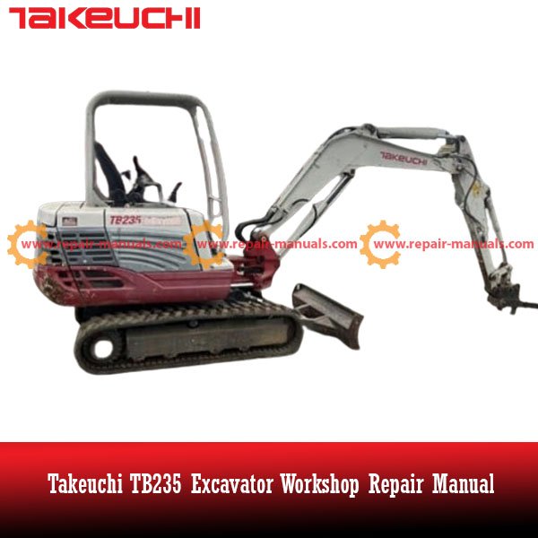 Service manual for Takeuchi TB235