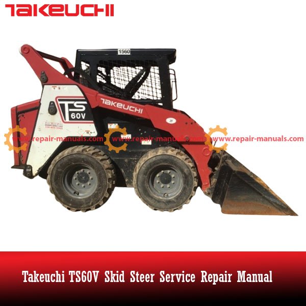 Cover of the Takeuchi TS50V Skid Steer Service Repair Manual