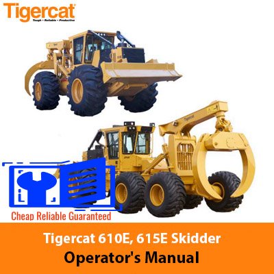 Tigercat 610E Skidder Tigercat 615E Skidder