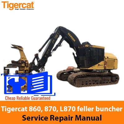 tigercat 870c feller buncher