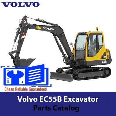 volvo ec55b mini excavator