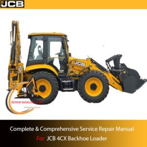 JCB 4CX Backhoe Loader service repair manual, showcasing essential repair guidelines and diagrams for effective maintenance