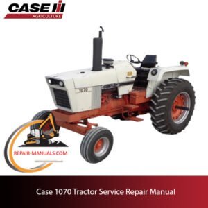 Case 1070 tractor service repair manual, showcasing diagrams and guidelines for effective maintenance and repairs