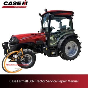 Case Farmall 80N tractor service repair manual, showcasing diagrams and maintenance guidelines for efficient repairs