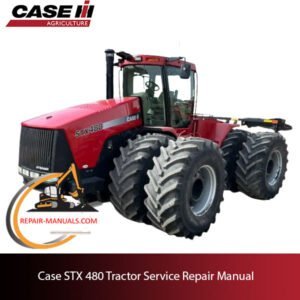 Case STX 480 tractor service repair manual, showcasing diagrams and guidelines for effective maintenance and repairs