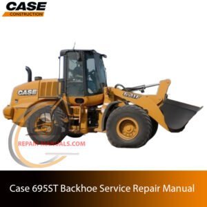 Cover of the service repair manual for Case 621F Wheel Loader, including maintenance tips and technical specifications with highlighting repair procedures