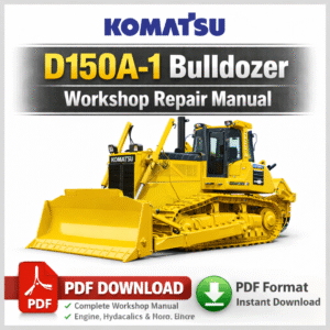 Komatsu D150A-1 Bulldozer Workshop Repair Manual