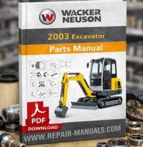 Wacker Neuson 2003 Excavator Parts Manual