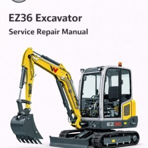 Service Repair Manual for Wacker Neuson EZ36 Excavator, detailing maintenance procedures and technical specifications