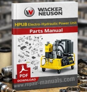 Wacker Neuson HPU8 Electro-hydraulic power unit Parts Manual