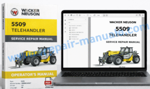 Wacker Neuson 5509 Telehandler Service Repair Manual
