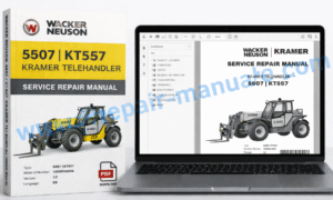 Wacker Neuson 5507, KT557 Kramer Telehandler Service Repair Manual