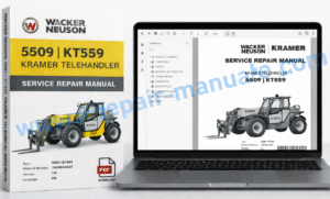 Wacker Neuson 5509, KT559 Kramer Telehandler Service Repair Manual