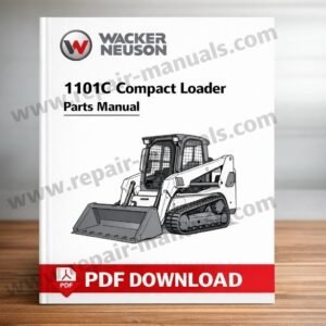 Wacker Neuson 1101C Compact Loader Parts Manual PDF Download