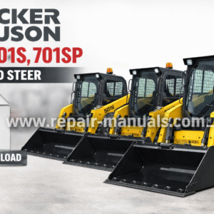 Wacker Neuson skid steer operator's manual for models 501S, 701S, and 701SP, displaying key operational guidelines