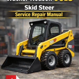 Wacker Neuson 901S Skid Steer Service Repair Manual cover featuring the model and technical illustrations