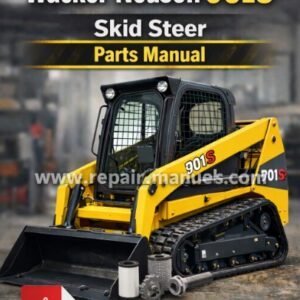 Wacker Neuson 901S Skid Steer Parts Manual, showcasing parts layout and specifications for efficient repairs