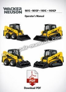 Wacker Neuson 901S, 901SP, 1101C, 1101CP Operator's Manual