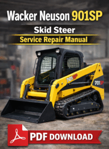 Wacker Neuson 901SP Skid Steer Service Repair Manual with technical drawings and essential maintenance information