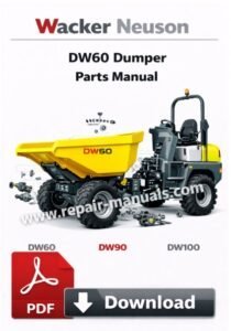 Wacker Neuson DW60 Dumper Parts Manual